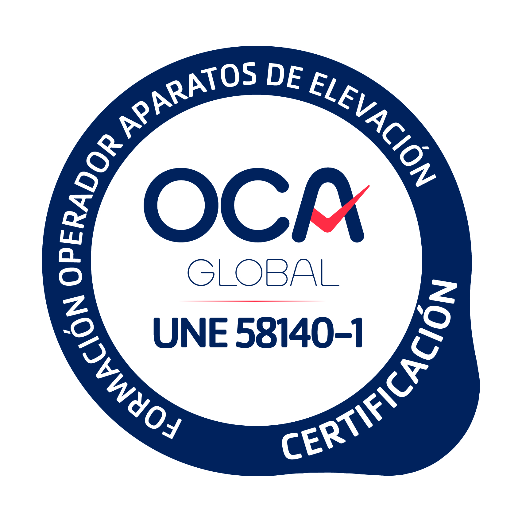 Certificado Aparatos Elevación UNE 58140